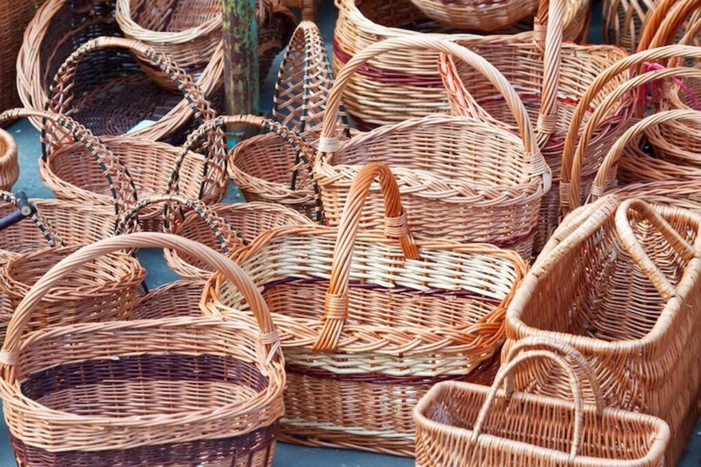 jute baskets